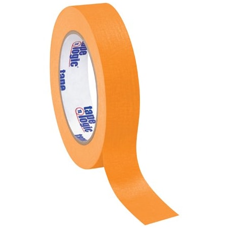 Tape Logic 1'' x 60 yds. Orange Tape Logic Masking Tape, 12PK T93500312PKD